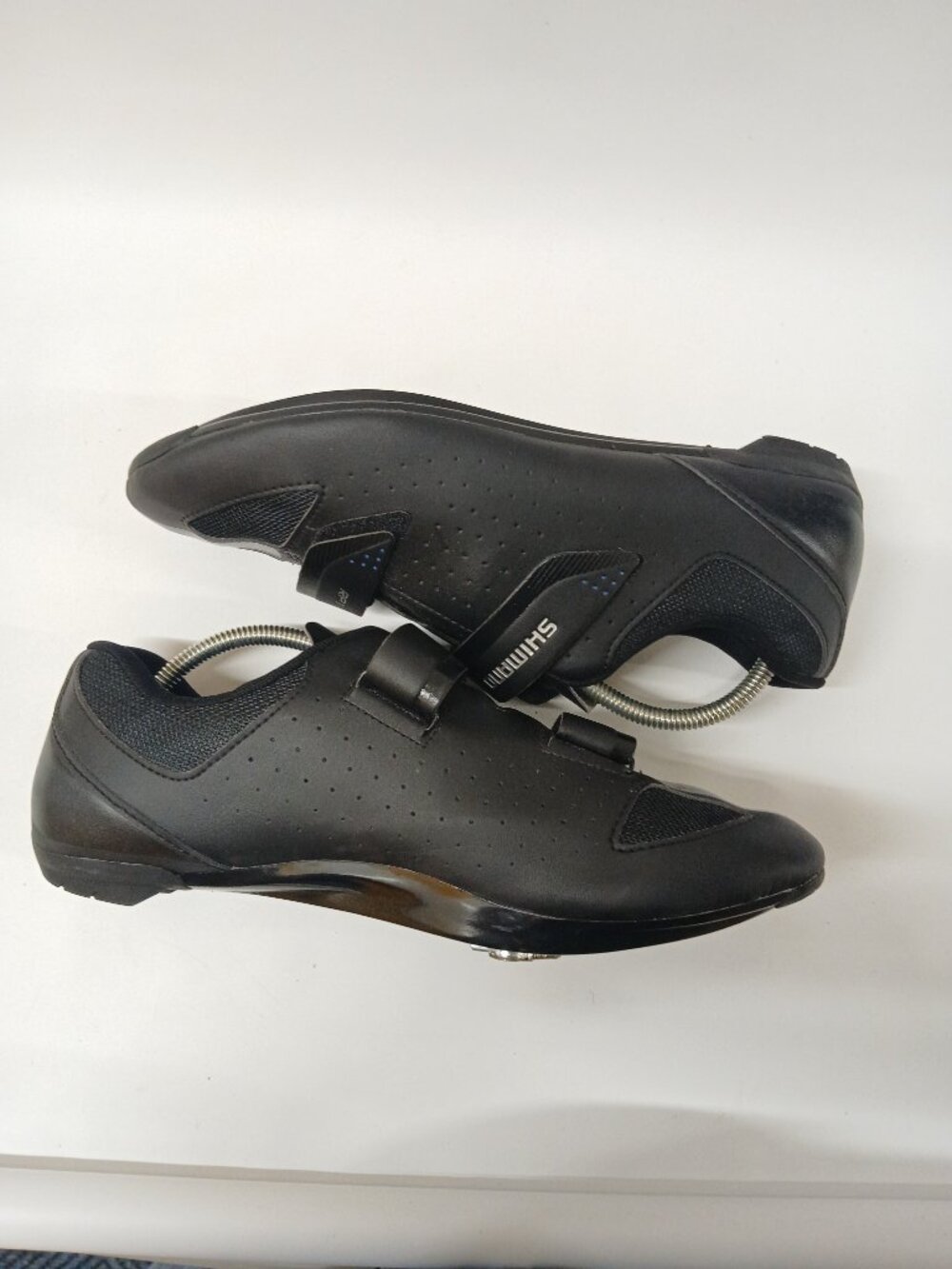 Shimano SH-RP1 Road Cycling Shoes Black EU 46 (US 11.2) SPD-SL Cleats - Picture 13 of 15